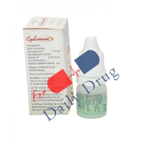 Cyclomune .05% - 3 ml Eye Drop (Cyclosporine)